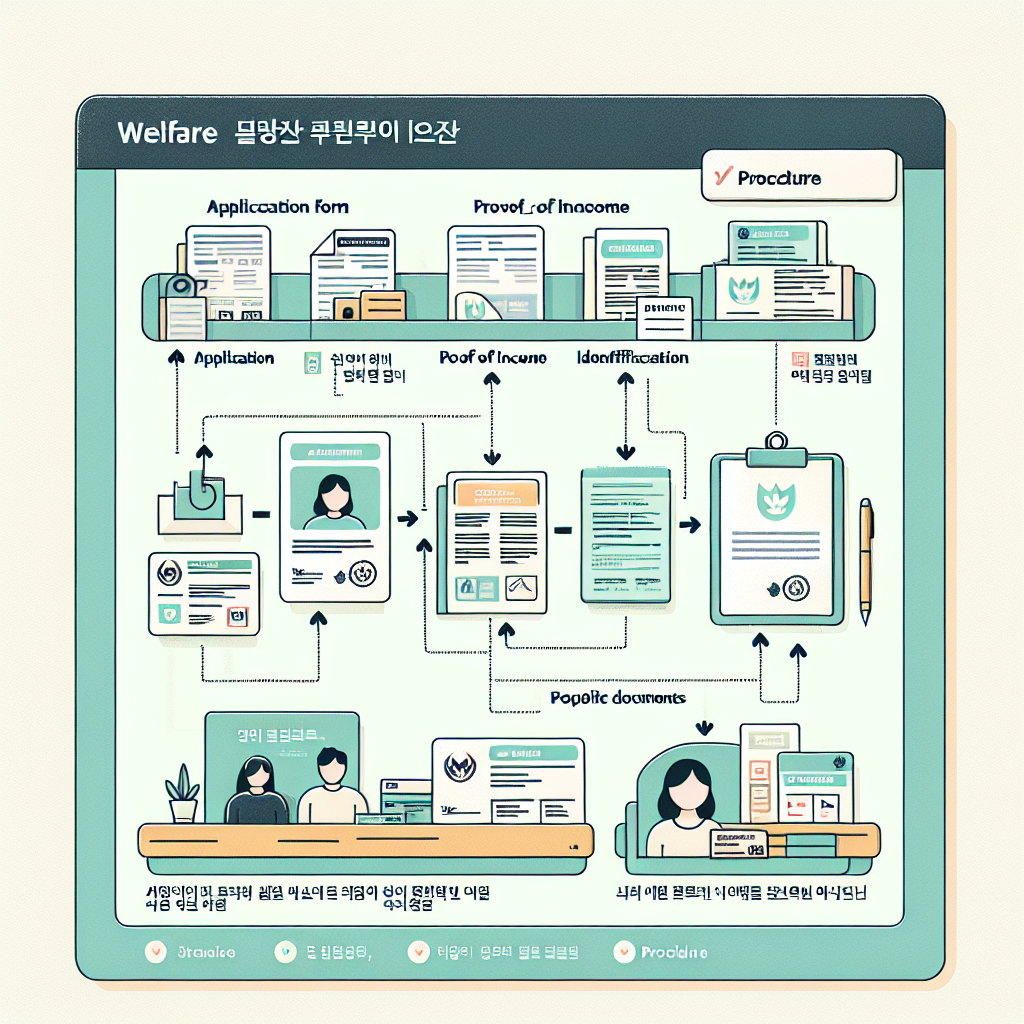 복지서비스 신청 시 필요한 서류와 절차 안내